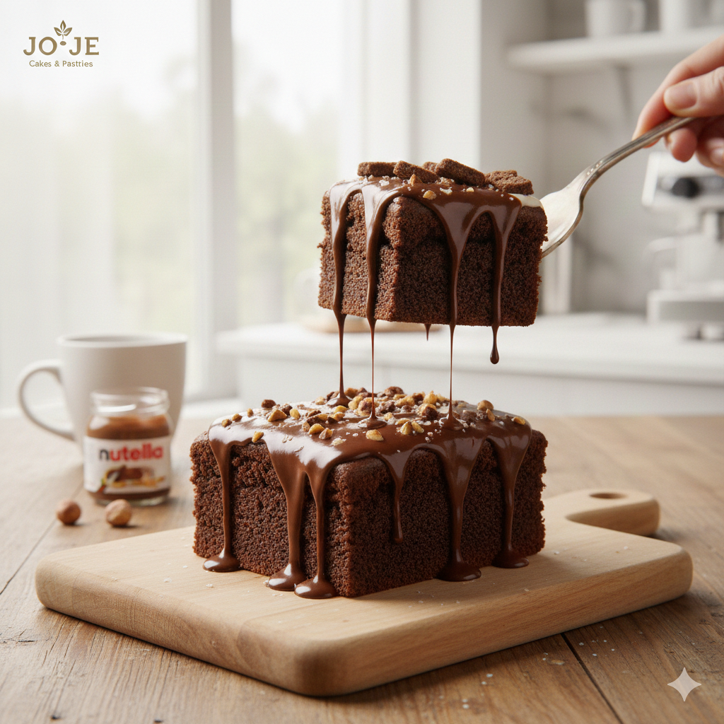 Nutella Drizzle Brownie