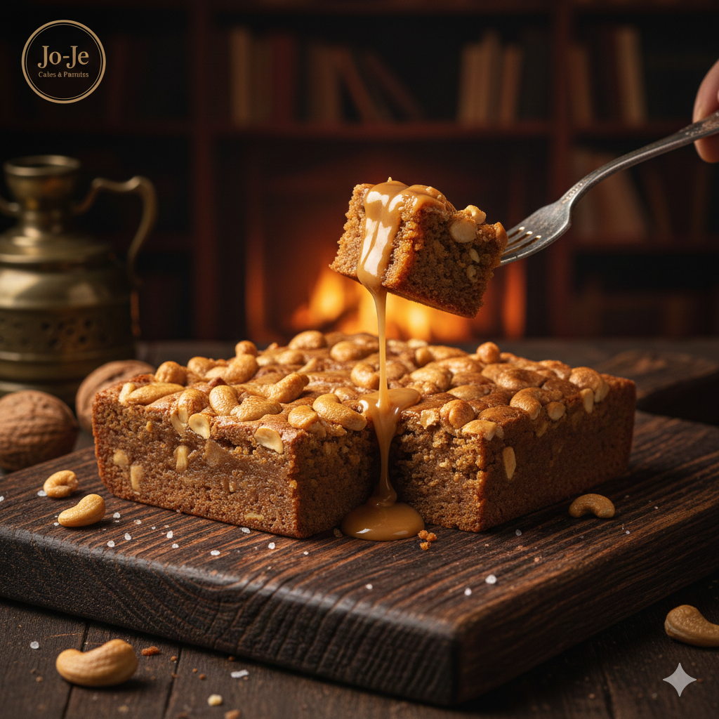 Toasted Cashew & Butter Brownie