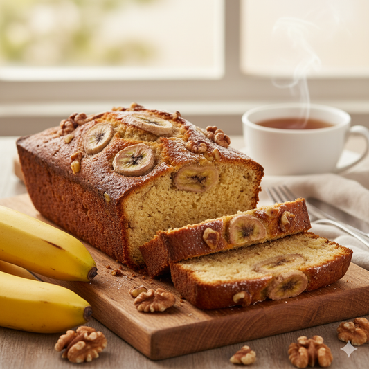 Banana Walnut Cake