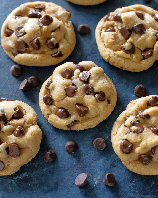 Butter Cookies with Chocolate Chips