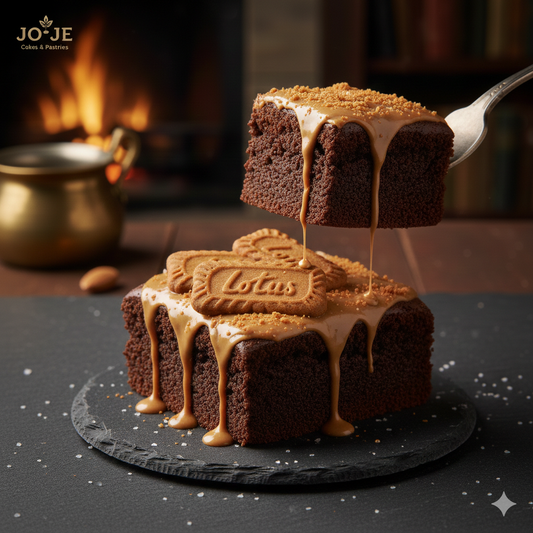 Lotus Biscoff Speculoos Brownie