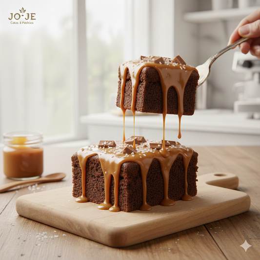 Salted Caramel & Sea Salt Brownie